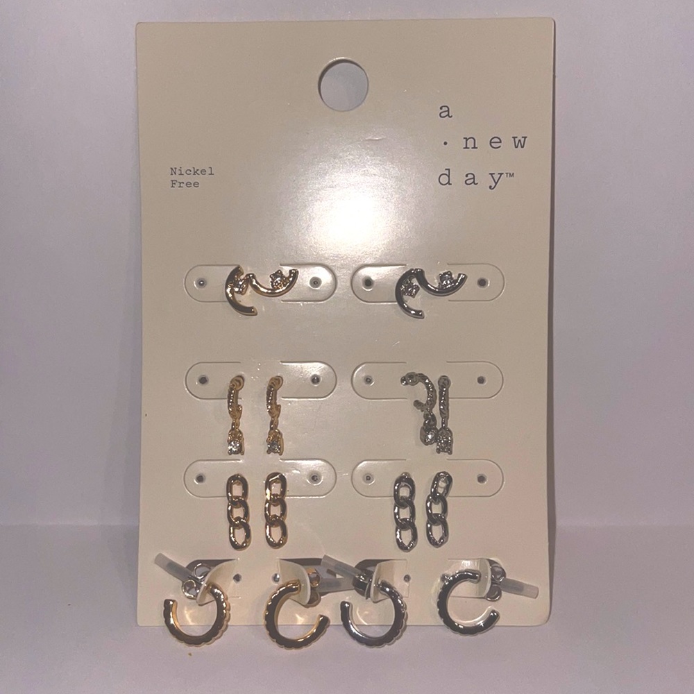 New earrings (8 pairs)!!